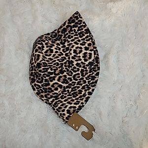 Animal print bucket hat